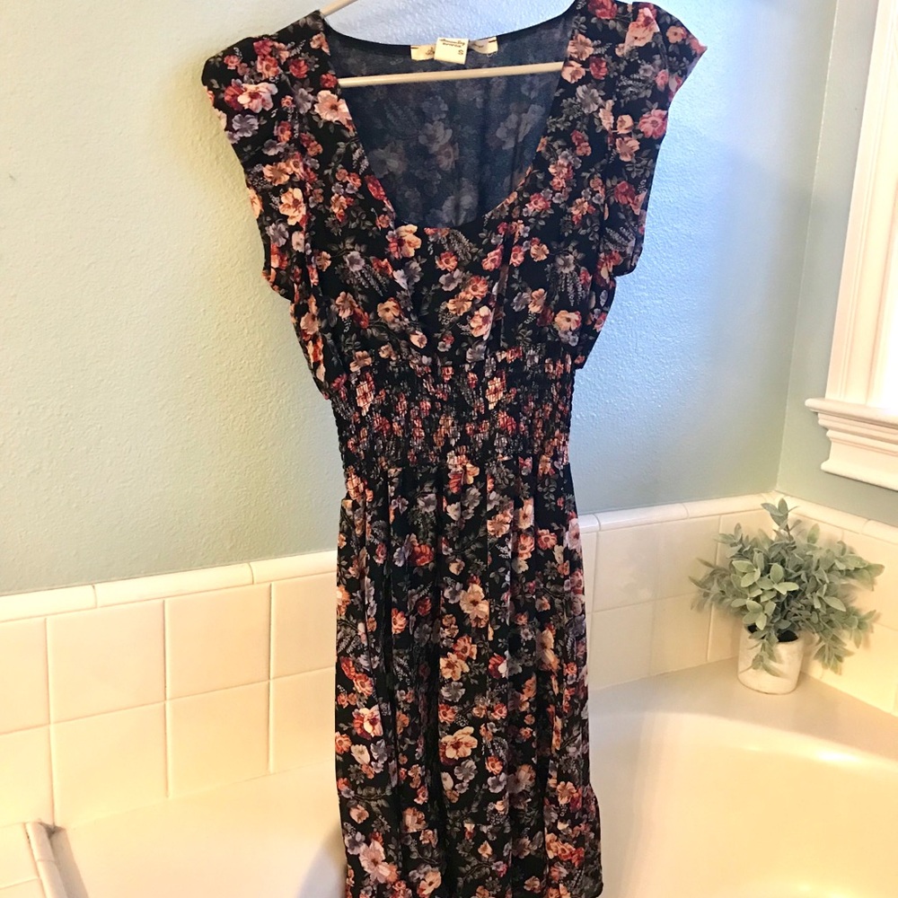 Flirty floral dress
